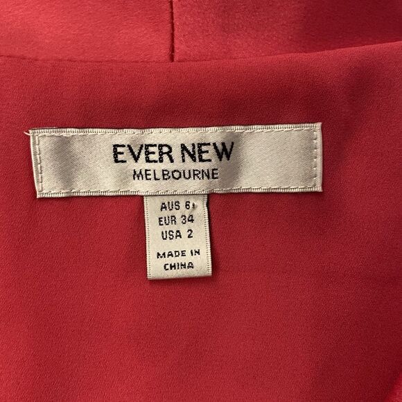 Ever New Melbourne pink belted mini dress, US2 - Picture 14 of 15